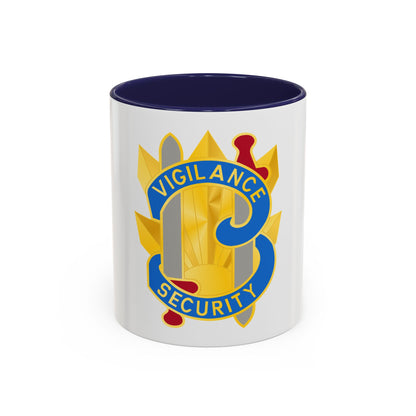 113 Military Intelligence Group (U.S. Army) Accent Coffee Mug