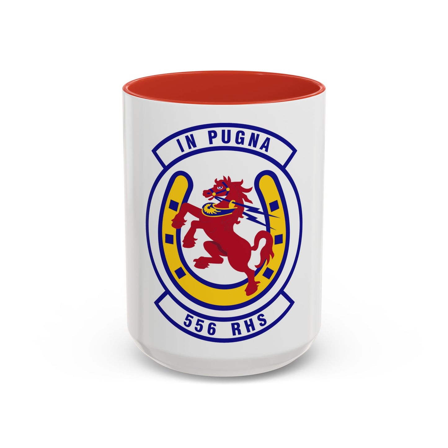 556th Red Horse Squadron (U.S. Air Force) Accent Coffee Mug