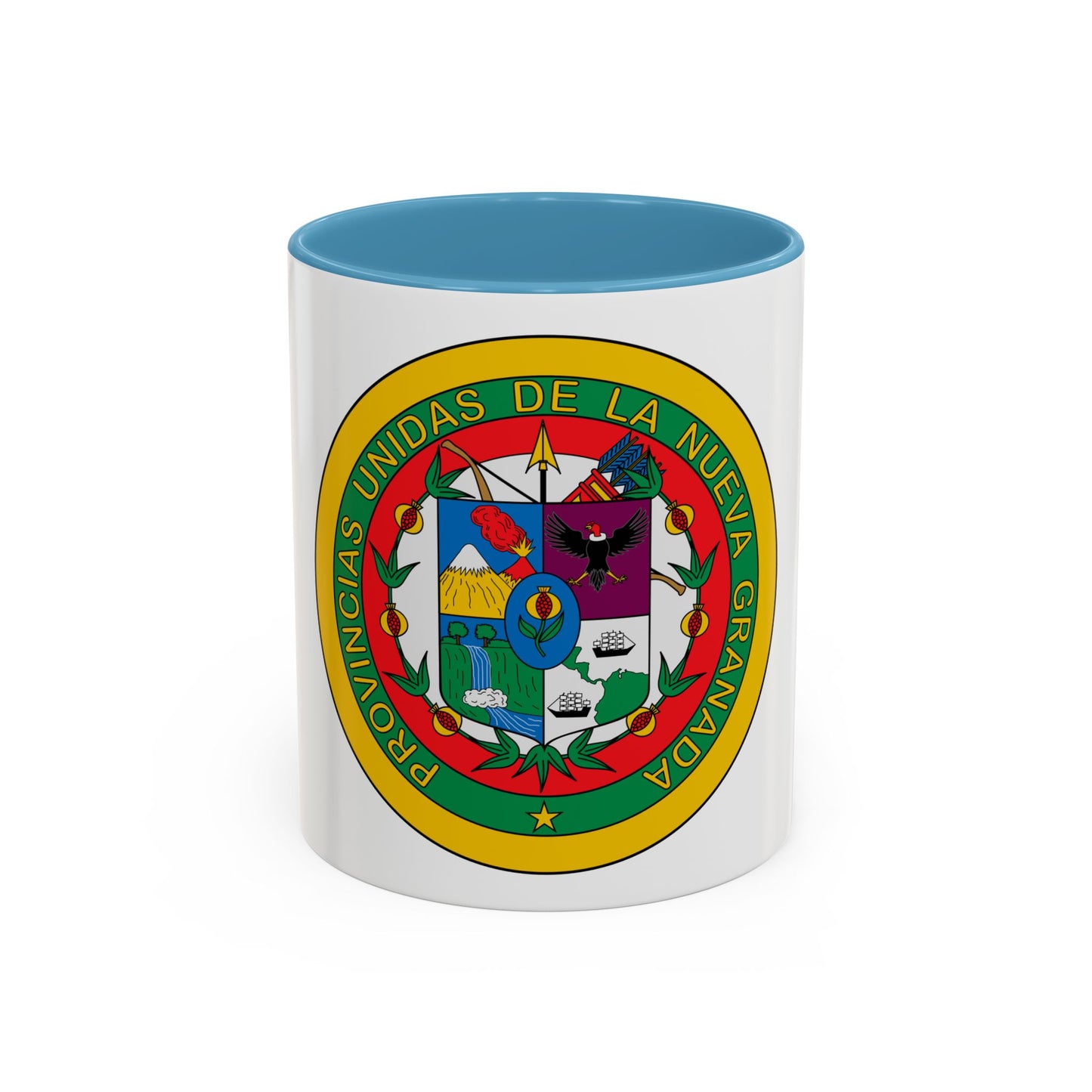 Coat of arms of United Provinces of New Granada 2 - Accent Coffee Mug