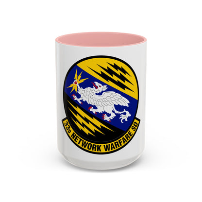 33 Network Warfare Squadron ACC (U.S. Air Force) Accent Coffee Mug