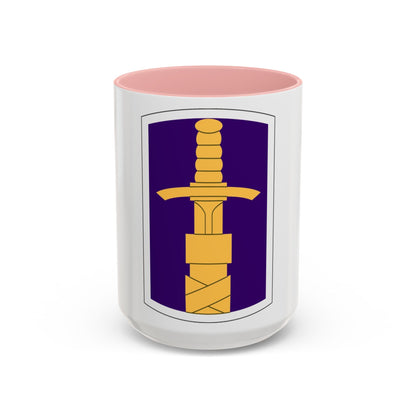 321 Civil Affairs Brigade (U.S. Army) Accent Coffee Mug