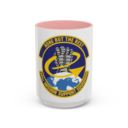 341st Mission Support Squadron (U.S. Air Force) Accent Coffee Mug