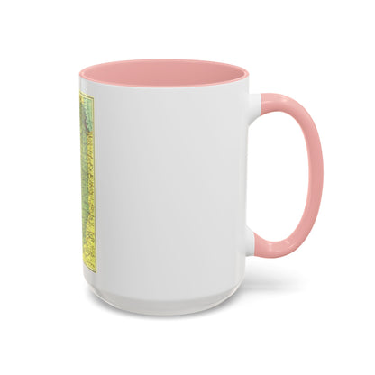 USA - Illinois (1931) (Map) Accent Coffee Mug