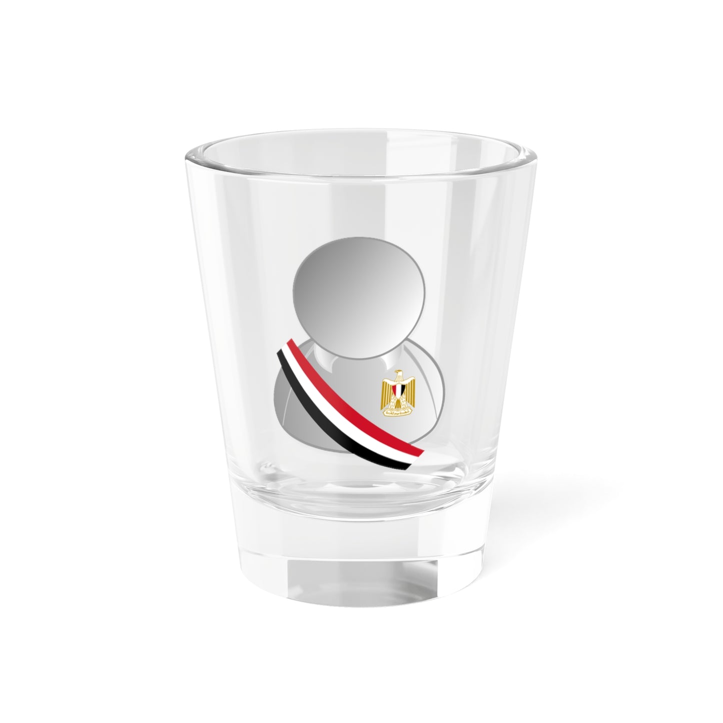 Egypt politic personality icon (Egypt) Shot Glass 1.5oz