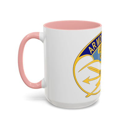 635 Aviation Group (U.S. Army) Accent Coffee Mug