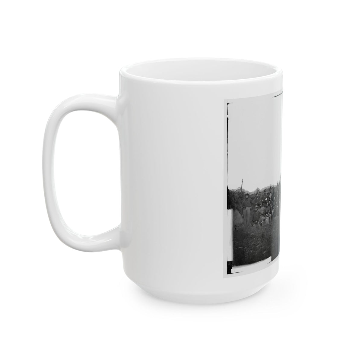 Bealeton, Virginia. Company K, 93d New York Infantry. (Morgan Rifles) (U.S. Civil War) White Coffee Mug
