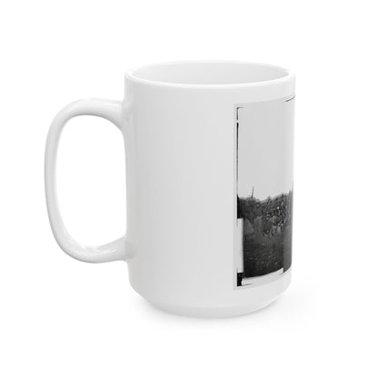 Bealeton, Virginia. Company K, 93d New York Infantry. (Morgan Rifles) (U.S. Civil War) White Coffee Mug