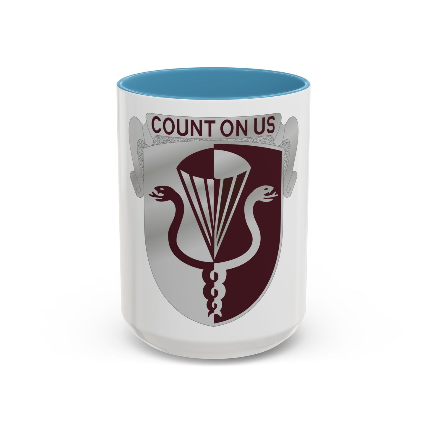 11 Medical Battalion (U.S. Army) Accent Coffee Mug