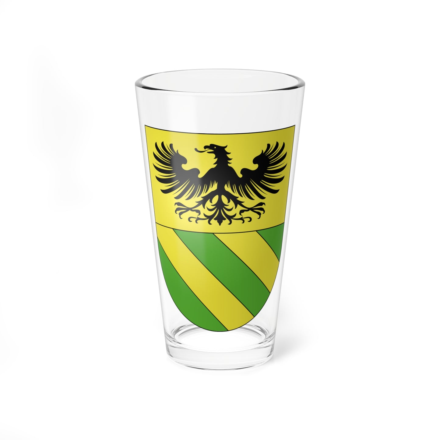 Veyrier-coat of arms (Switzerland) (Coat of Arms) Pint Glass 16oz