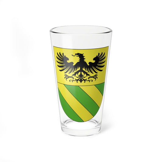 Veyrier-coat of arms (Switzerland) (Coat of Arms) Pint Glass 16oz