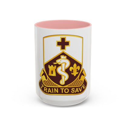 187 Medical Battalion (U.S. Army) Accent Coffee Mug
