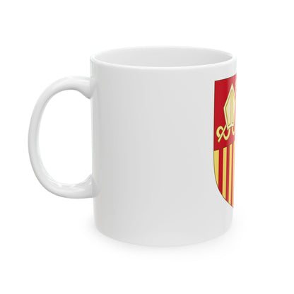 Coat of arms of Andorra (Before 16th Century) - White Coffee Mug