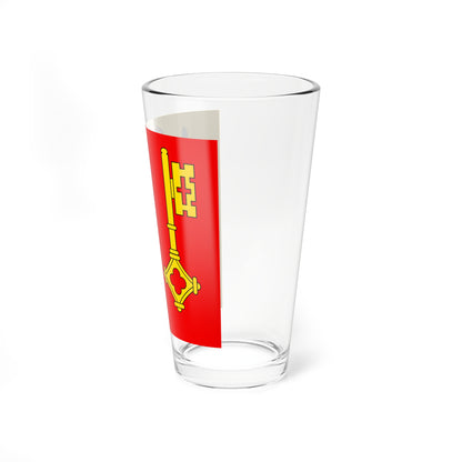 CHE Geneve Flag (Switzerland) Pint Glass 16oz