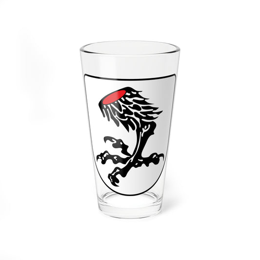 DEU Aindling COA (Germany) (Coat of Arms) Pint Glass 16oz
