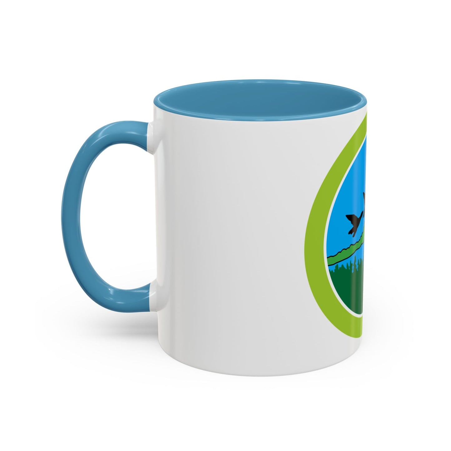 Fish and Wildlife Management (Boy Scout Merit Badge) Accent Coffee Mug