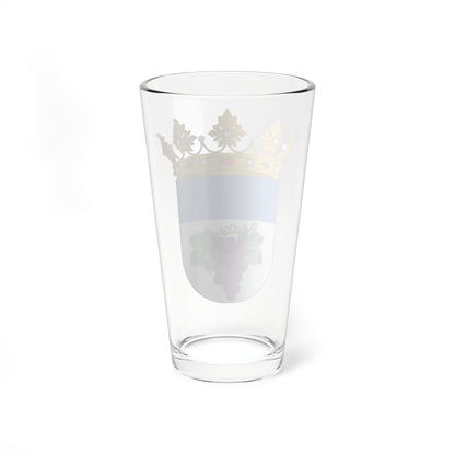 Escudo de Clarés de Ribota (Spain) (Coat of Arms) Pint Glass 16oz