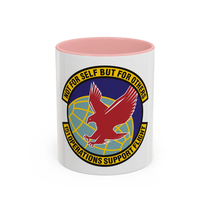 151st Operations Support Flight (U.S. Air Force) Accent Coffee Mug