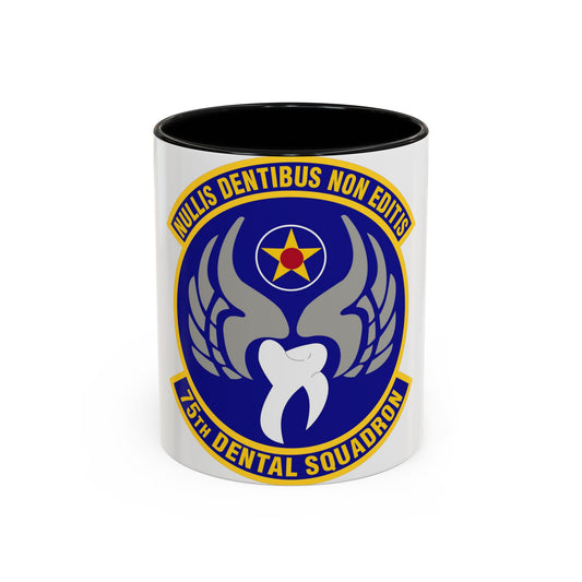 Tasse à café décorative du 75e escadron dentaire (US Air Force)