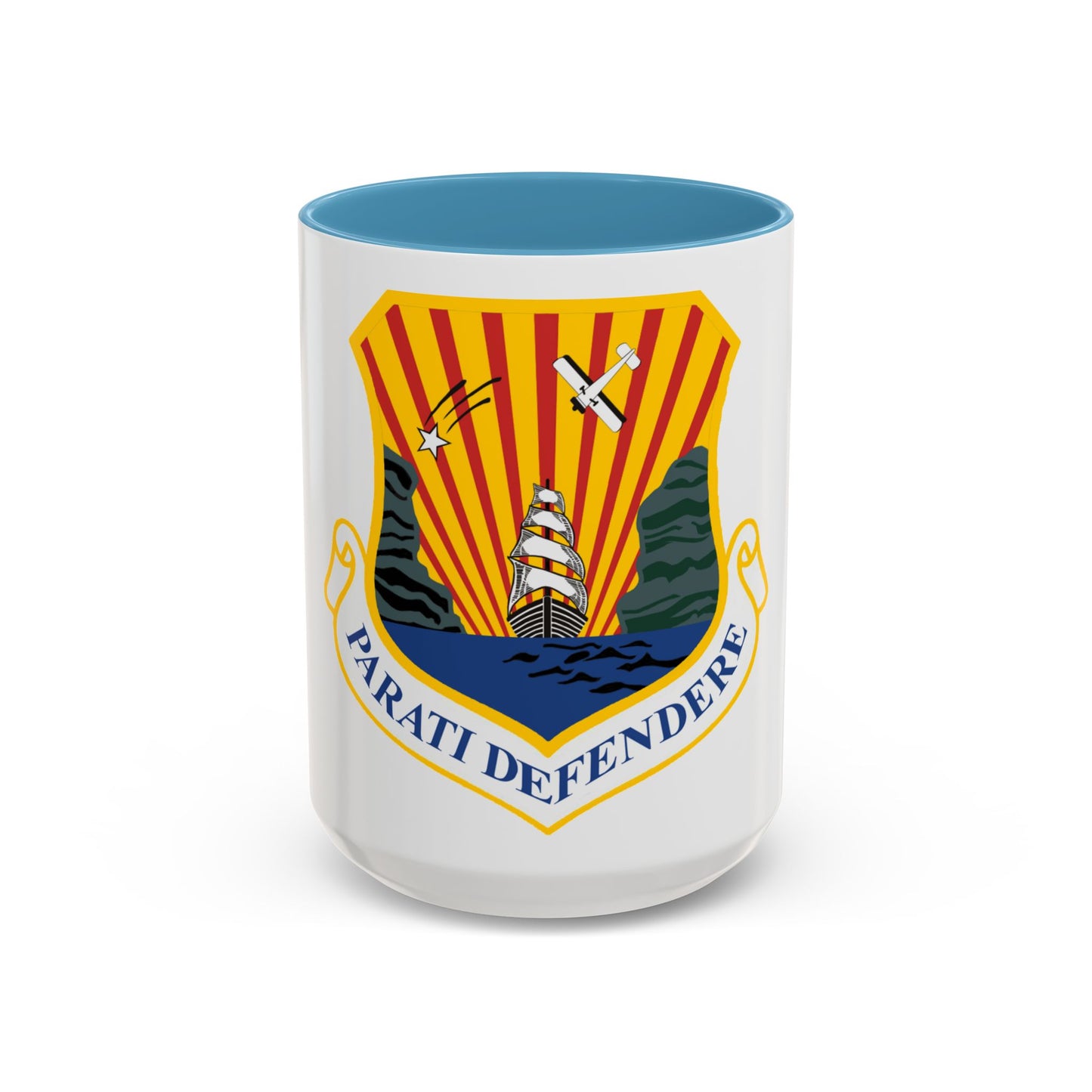 6th Air Mobility Wing (U.S. Air Force) Accent Coffee Mug