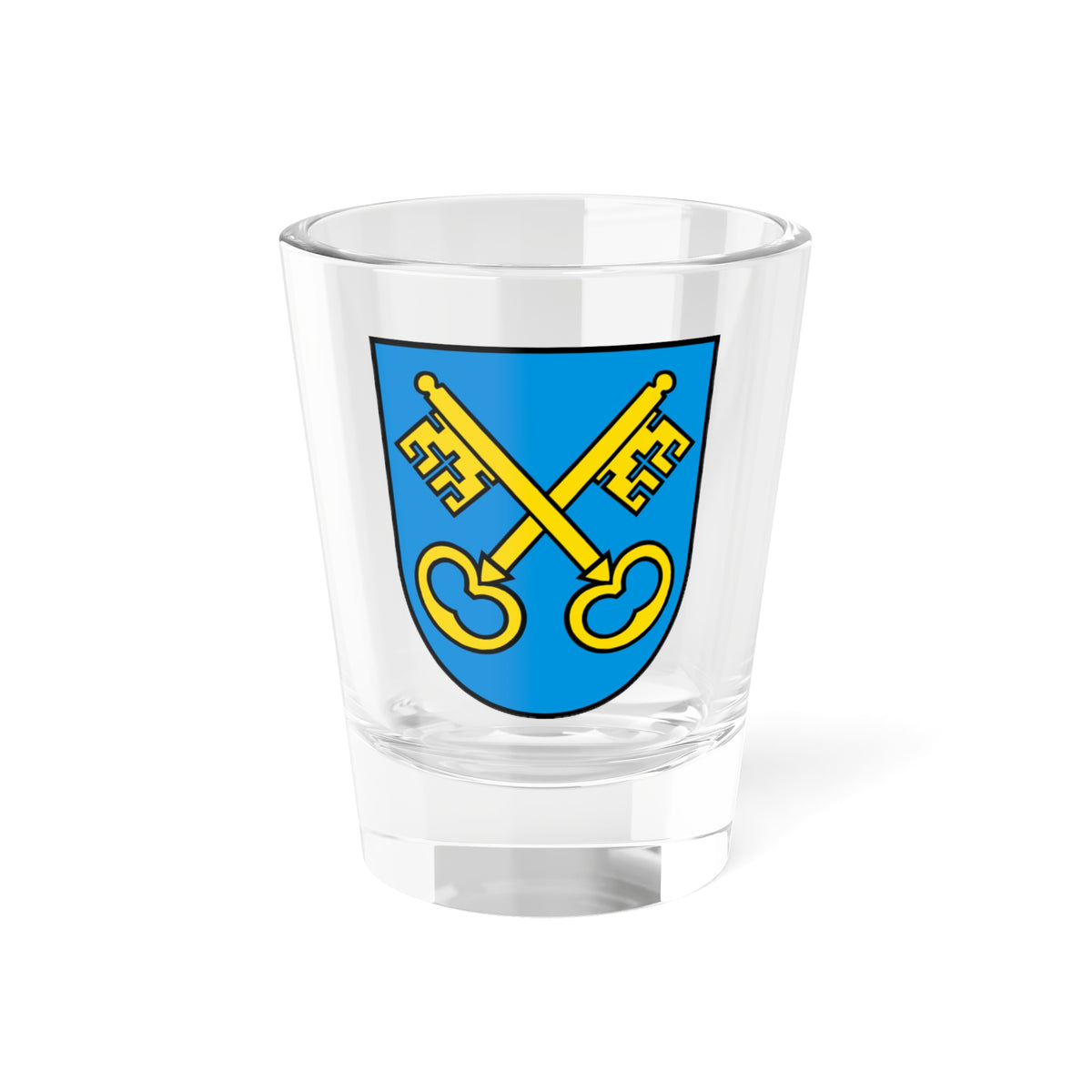 CHE Mels COA (Switzerland) (Coat of Arms) Shot Glass 1.5oz