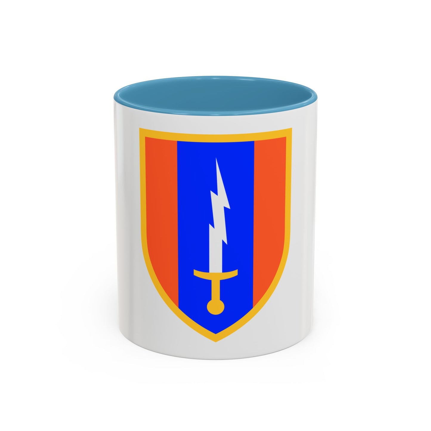 1st Signal Brigade (U.S. Army) Accent Coffee Mug