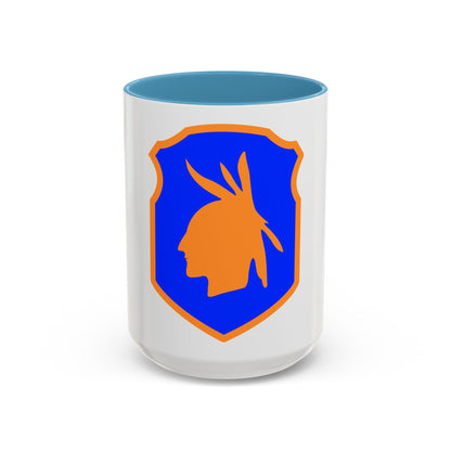 98th Infantry Division (U.S. Army) Accent Coffee Mug