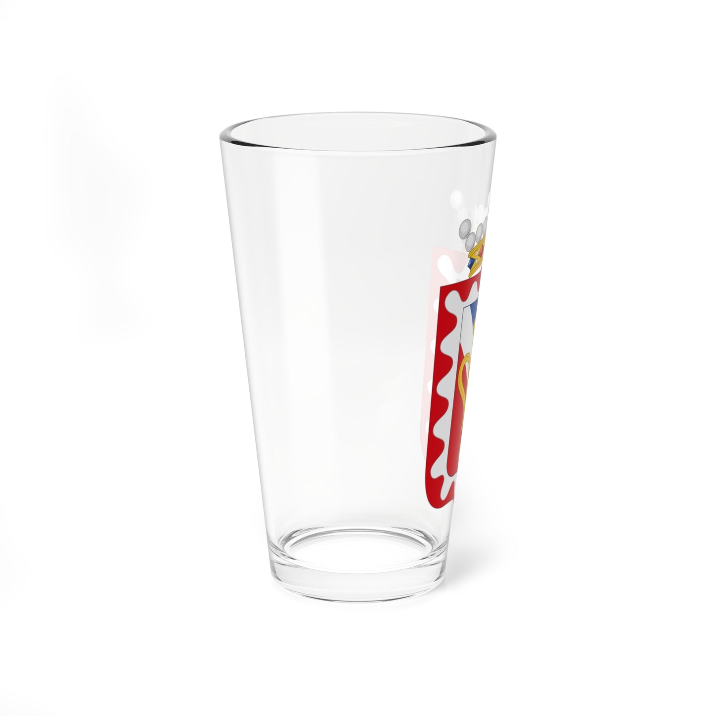 Coat of Arms of Vasa Province2 (Finland) (Coat of Arms) Pint Glass 16oz