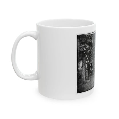 Bealeton, Va. Drum Corps, 93d New York Infantry (U.S. Civil War) White Coffee Mug