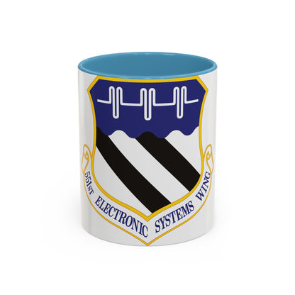 551st Electronic Systems Wing (U.S. Air Force) Accent Coffee Mug