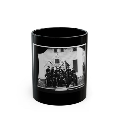 Brandy Station, Virginia. Gen. David B. Birney And Staff (U.S. Civil War) Black Coffee Mug