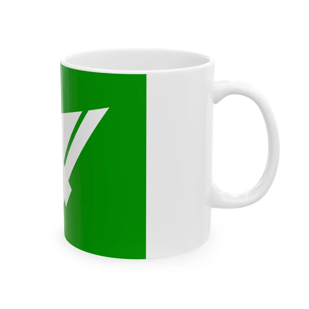 Flag of Mie Prefecture Japan - White Coffee Mug-Go Mug Yourself