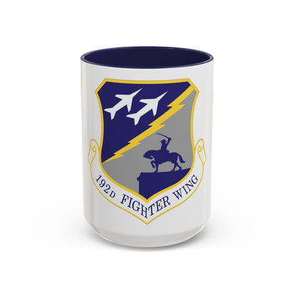 192nd Wing (U.S. Air Force) Accent Coffee Mug