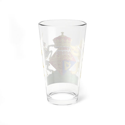 Coat of Arms of Victoria of the United Kingdom (United Kingdom) (Coat of Arms) Pint Glass 16oz
