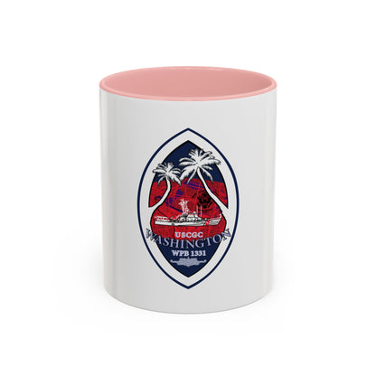 USCG Washington WPB 1331 (U.S. Coast Guard) Accent Coffee Mug