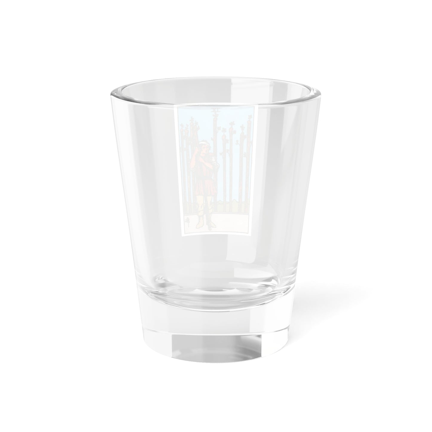 The 9 of Wands (Tarot Card) Shot Glass 1.5oz-Go Mug Yourself