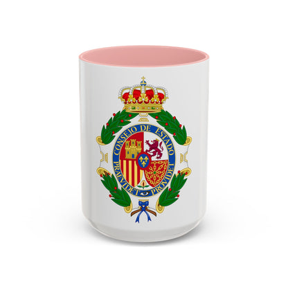 Coat of Arms of the Spanish Council of State - Accent Coffee Mug