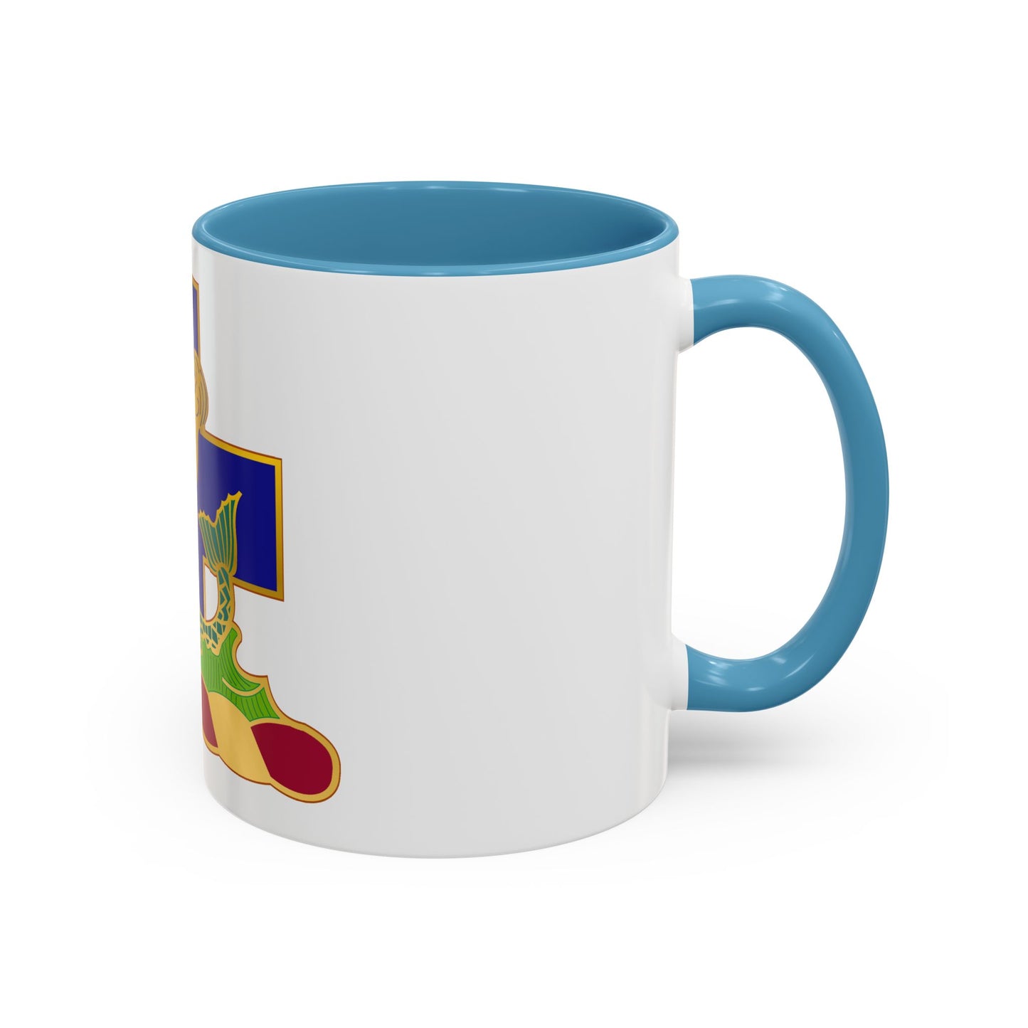 10th Antiaircraft Artillery Automatic Weapons Battalion (U.S. Army) Accent Coffee Mug