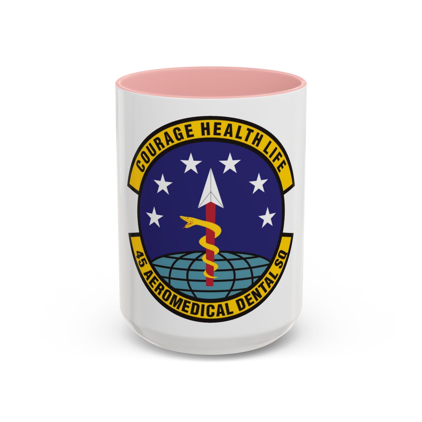 45th Aeromedical Dental Squadron (U.S. Air Force) Accent Coffee Mug