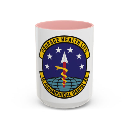 45th Aeromedical Dental Squadron (U.S. Air Force) Accent Coffee Mug