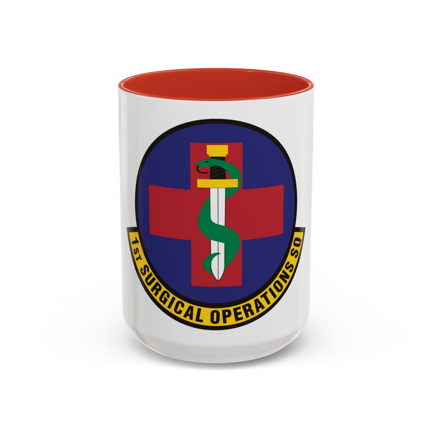 1st Surgical Operations Squadron (U.S. Air Force) Accent Coffee Mug
