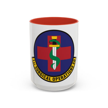 1st Surgical Operations Squadron (U.S. Air Force) Accent Coffee Mug