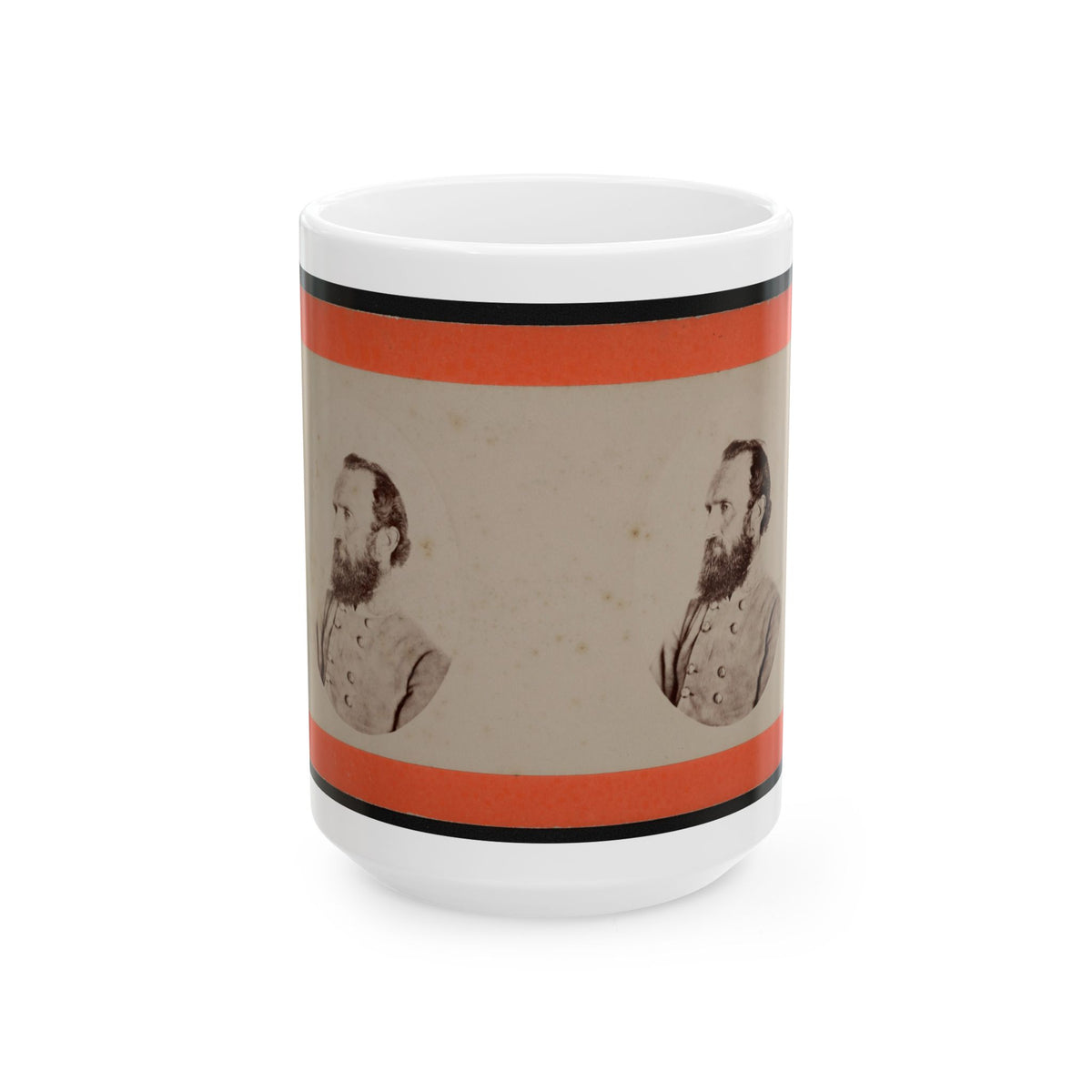 Stonewall Jackson (U.S. Civil War) White Coffee Mug