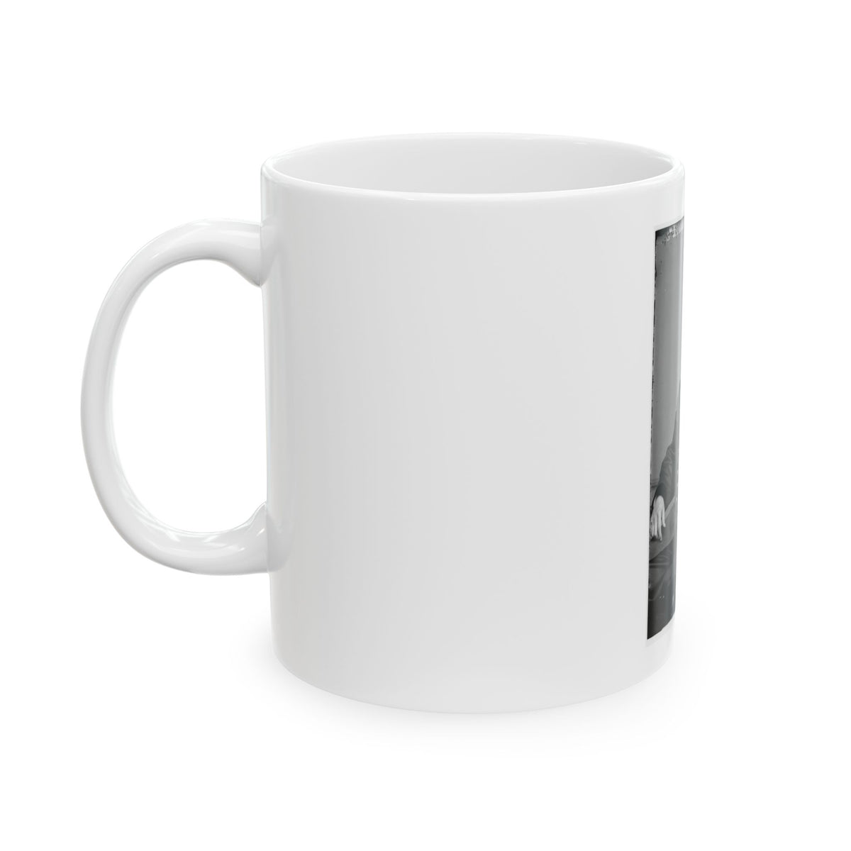 Portrait Of Maj. Gen. John M. Schofield, Officer Of The Federal Army (U.S. Civil War) White Coffee Mug