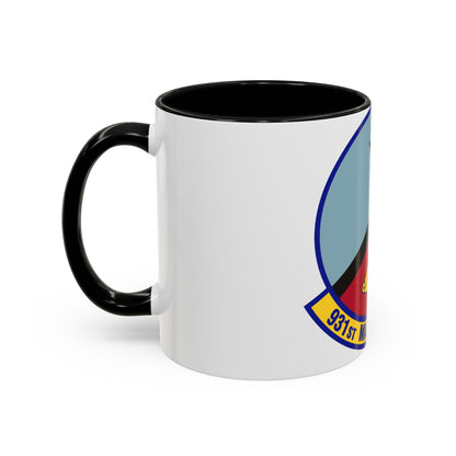 931st Maintenance Operations Flight (U.S. Air Force) Accent Coffee Mug