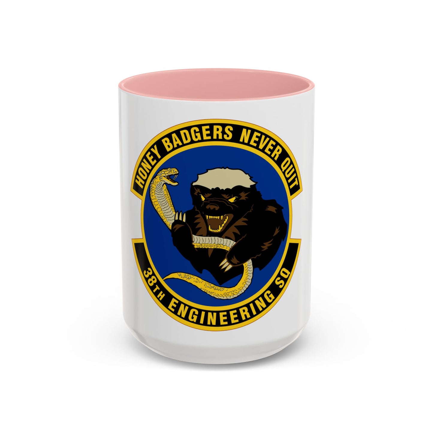 38 Engineering Squadron ACC (U.S. Air Force) Accent Coffee Mug