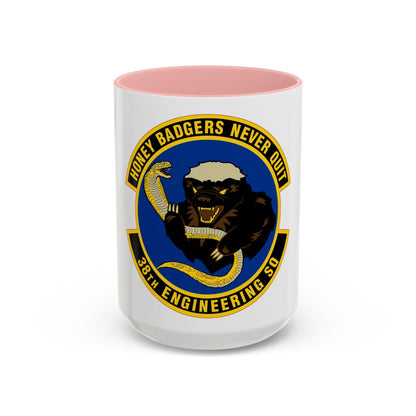 38 Engineering Squadron ACC (U.S. Air Force) Accent Coffee Mug