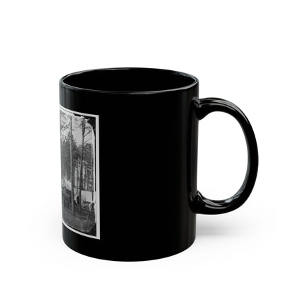 Brandy Station, Va. Camp At Army Of The Potomac Headquarters; Zouaves In Foreground (U.S. Civil War) Black Coffee Mug