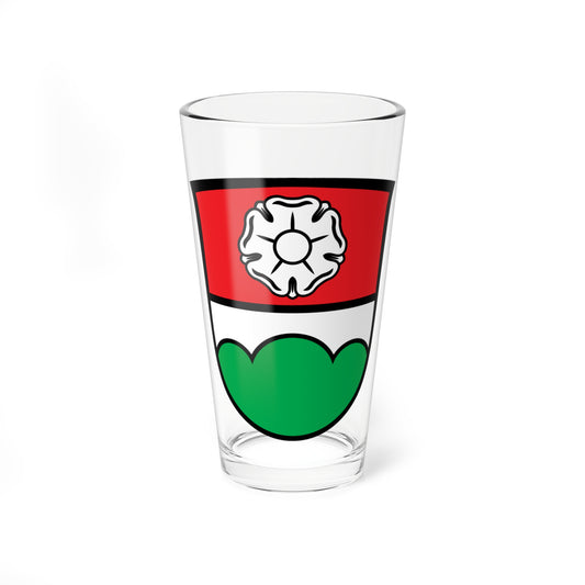 DEU Berglern COA (Germany) (Coat of Arms) Pint Glass 16oz