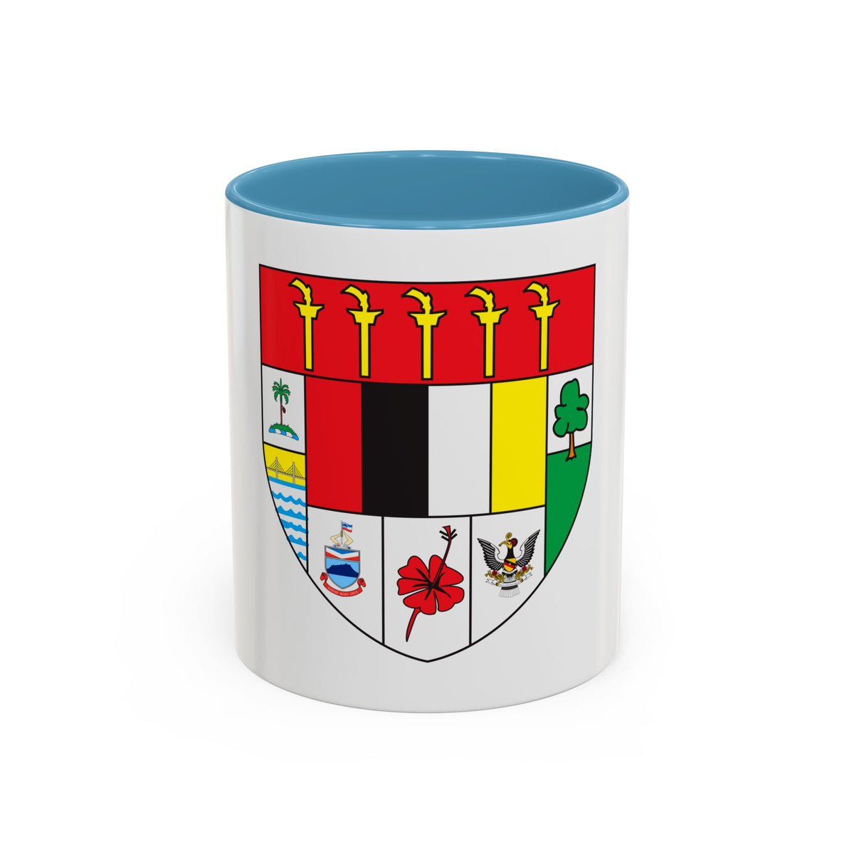 Arms of Malaysia - Accent Coffee Mug