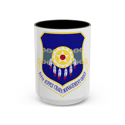 948 Supply Chain Management Group AFMC (U.S. Air Force) Accent Coffee Mug